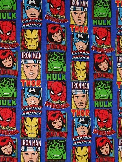 MD0019 - Avengers - 100% cotton. 45" wide. £9.99pm
