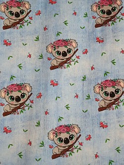 NJ008 - Koala - 100% cotton. 60